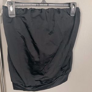 Black blouson tankini